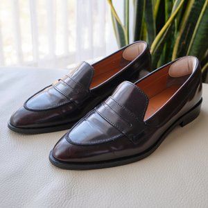 EVERLANE Modern Penny Loafer in Oxblood 6.5